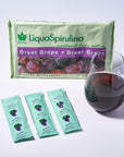 Great Grape LiquaSpirulina Smart Pack 190 Servings