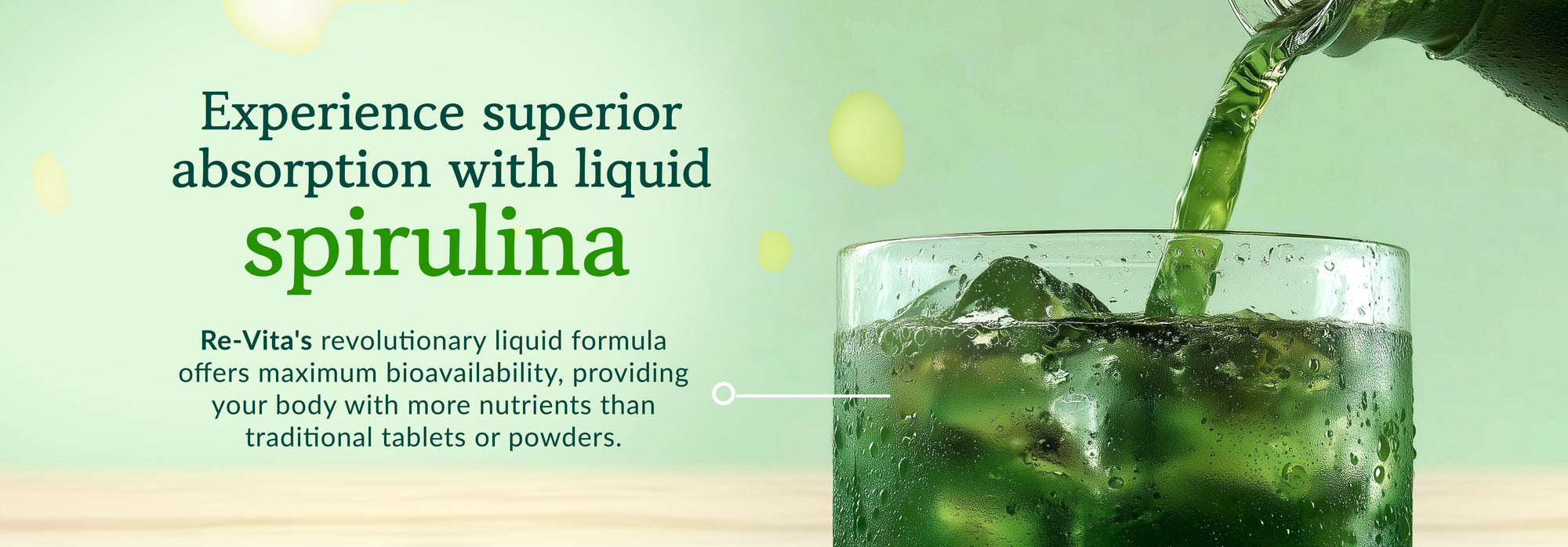 Banner spirulina
