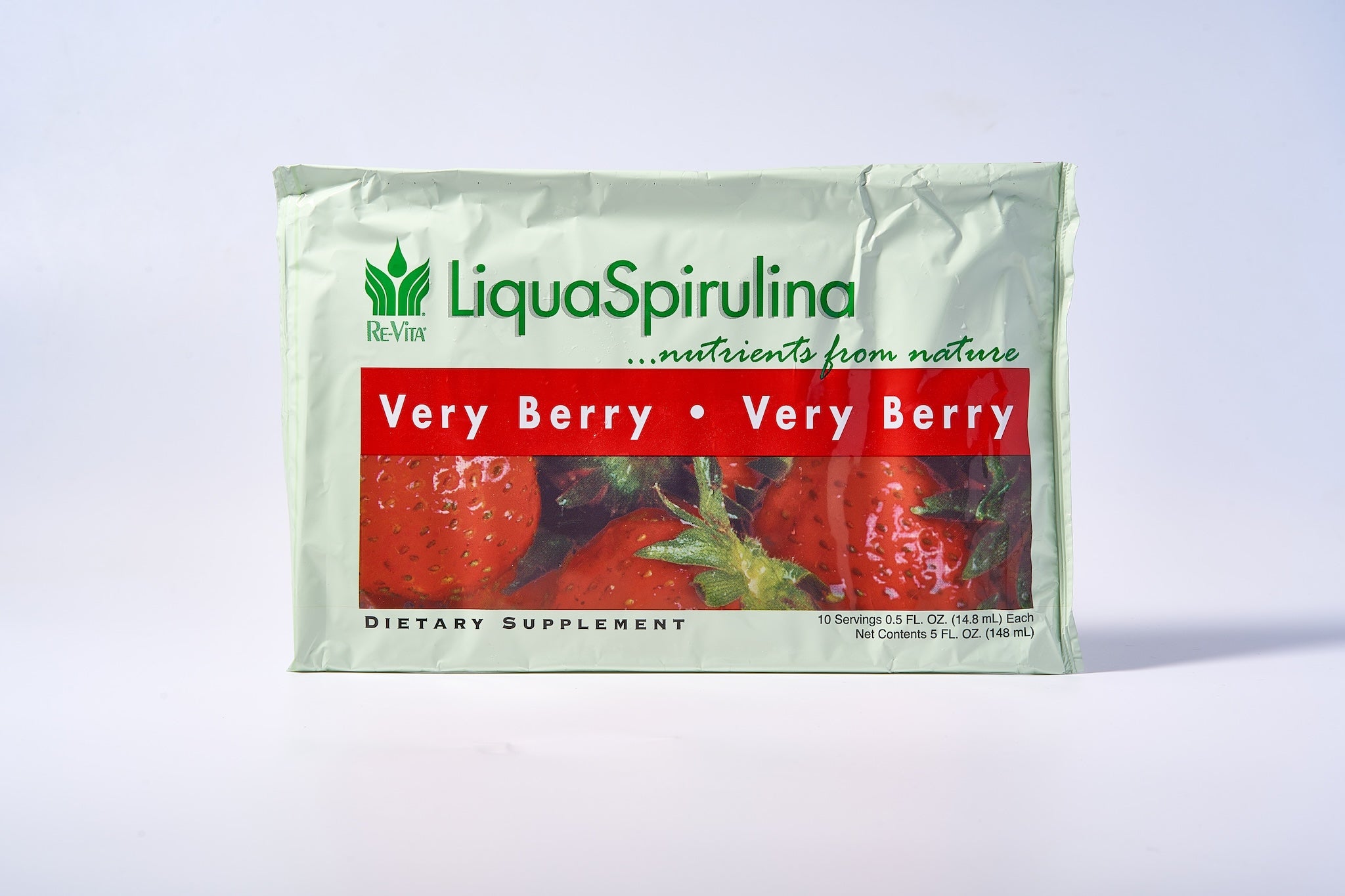 Very Berry LiquaSpirulina Smart Pack 190 Servings