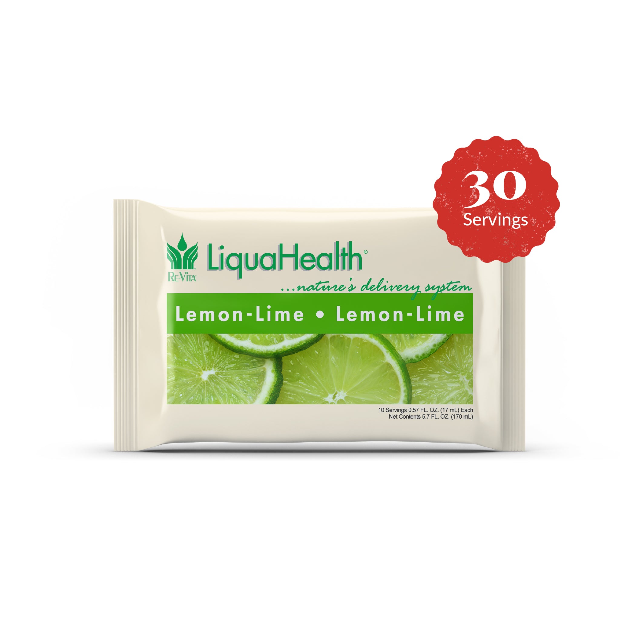 Lemon-Lime Liqua Health Starter Pack 30 Servings